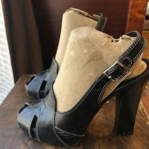 LAMB Brand Black Heels